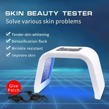 

7 Colors LED Light Photon Therapy Face Neck Mask Rejuvenation Photodynamic Anti-aging Facial Beauty Body Relaxation Home Salon