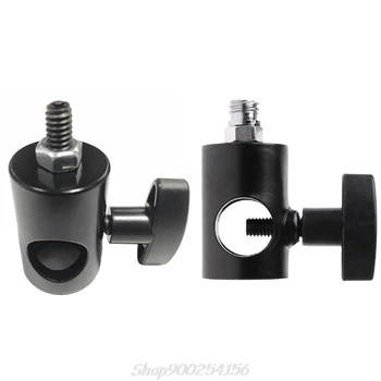 

1/4" 3/8" Thread Rapid Adapter Convert Mount Bracket for Light Stand Speedlight Au12 20 Dropship