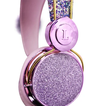 

1pcs Pink Surround Music Stereo Bass Children Earphone Computer Mobile Phone Gamer Headset Wired Headphone With Microphone
