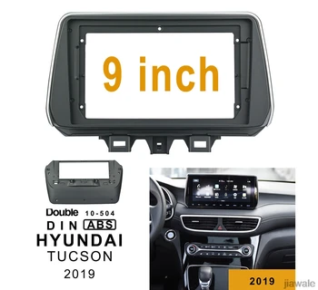 

9" Car radio Fascia Frame Facials Install Panel Dashboard Trim Kit for Hyundai ix35 Tucson 2018-2020