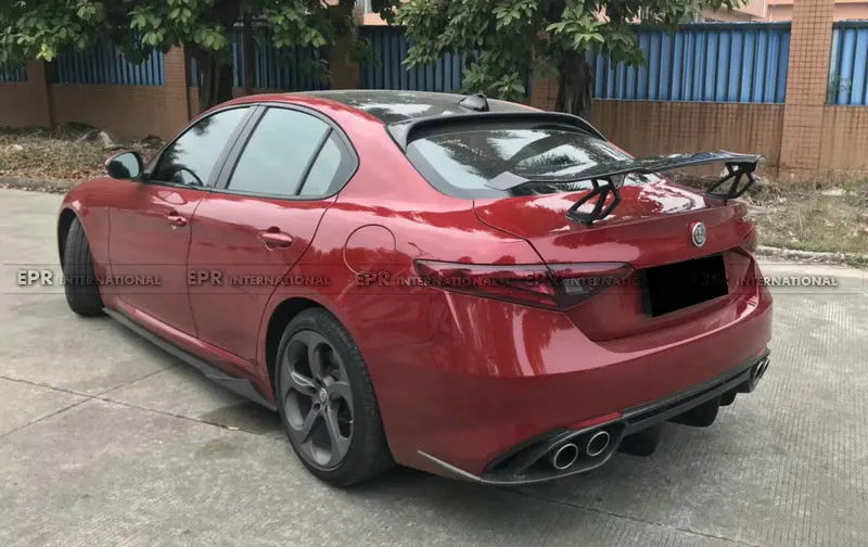 Губа из углеродного волокна GT Wing для судна 952 2017 + V Style комплект кузова спойлера