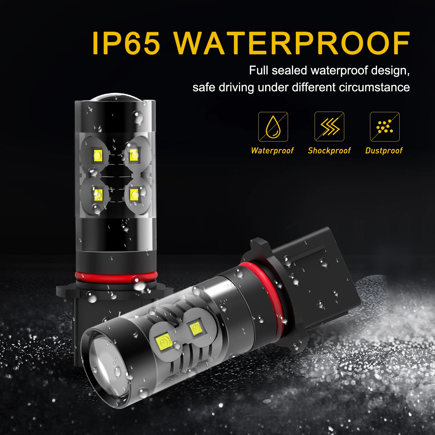 2 шт. 1400LM H27 светодиодный фонарь 880 881 P13W светодиодный PSX26W 6000K 12V 24V Белый Автомобильный противотуманный фонарь для вождения DRL дневные ходовые огни авто