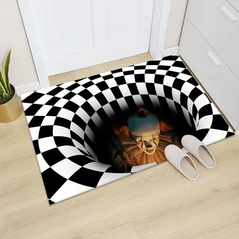 3D крышка люка коллектора ужасный домашний ковер вихревая ловушка для клоунов