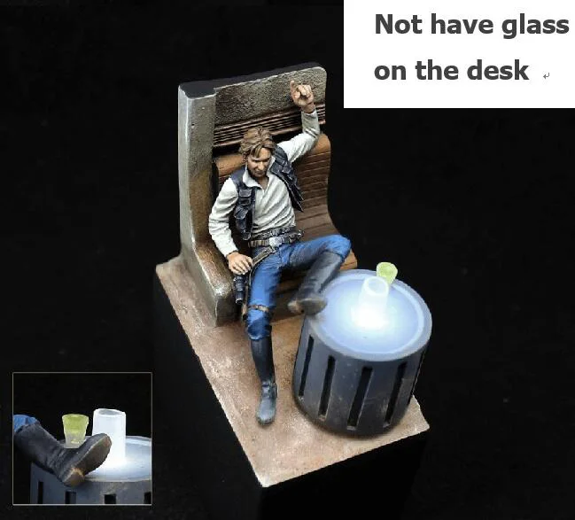 

Новый несобранный 1/24 75 мм старинный офицер воин с базовой полимерной фигуркой неокрашенная модель Kit