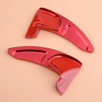 

Car Aluminum Alloy Red Steering Wheel Shift Paddle Trim Cover Fit for Jeep Grand Cherokee 2014-2020