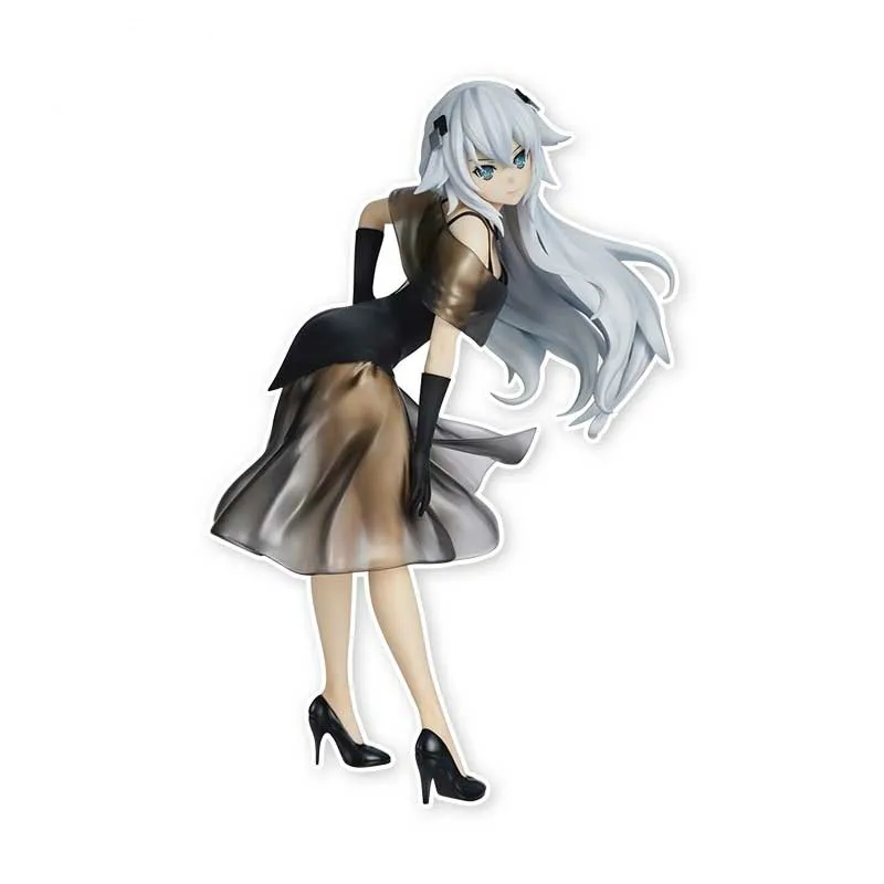 

13cm x 8cm Decals for Hyperdimension Neptunia Black Heart Dress Vinyl Car Wrap Personality Car Stickers
