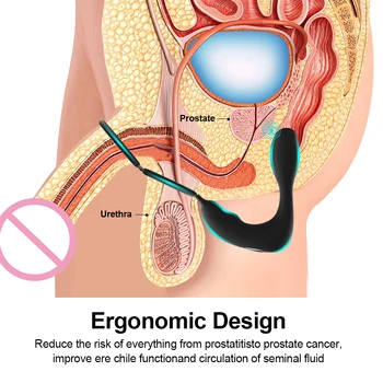 Anal Sex Toys Wireless Remote Control Vibrator Prostate Massager For Men Male Butt Plug Silicone Penis Ring Gay Toys For Adults 4