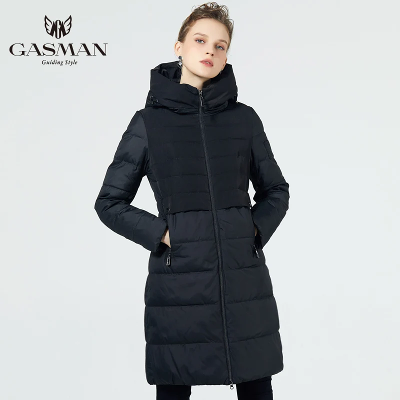 GASMAN 2019 зимняя женская куртка ветрозащитная Женская Толстая верхняя одежда парка