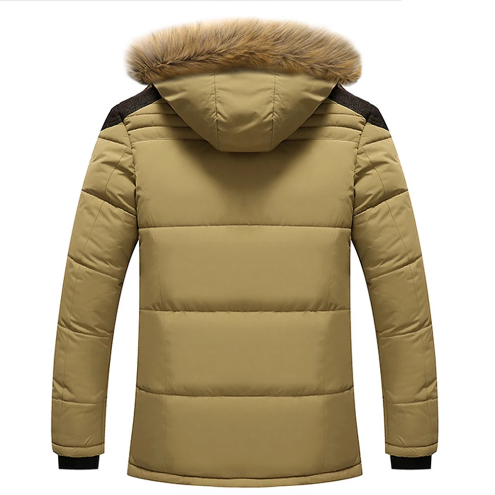 Зимняя мужская куртка, брендовая одежда, модные повседневные тонкие толстые теплые мужские пальто, парки с капюшоном, длинные пальто, мужская одежда