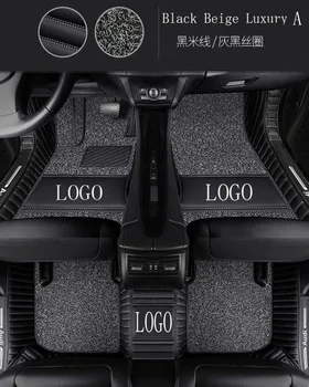 

Car floor mats with Logo/Brand Logo for Kia K7 Cadenza Optima K5 Forte K3 Sportage Sorento Carens case full cover car styling ca