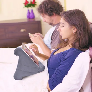 

Multi-function Phone Holder Reading Pillow Slow Rebound Memory Foam Pillows Desk Tablet Multi-Angle Bracket Pillow for Bed Pad