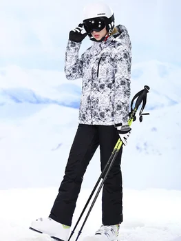 

Winter Suit Ski Jacket Ski Suit Women Winter Jacket Female Snowboard Jacket Skiing Sport Suit Waterproof Snowboarding Snow Suits