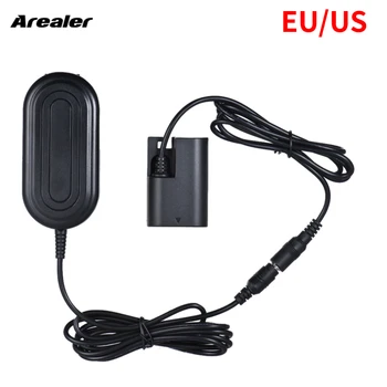 

AC Power Supply LP-E6 LP-E6N DC Dummy Battery Adapter Camera Charger for Canon EOS 5DS 5DS R 5D Mark II III IV Mark II 80D DSLR