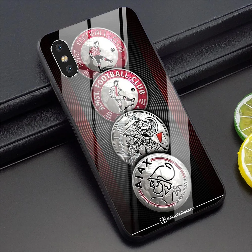 Ajax команда телефон чехол для iPhone X Case 6 6S XR Xs Max 8 плюс 7 5S 5 SE 11 Pro закаленное стекло - Цвет: K3001211