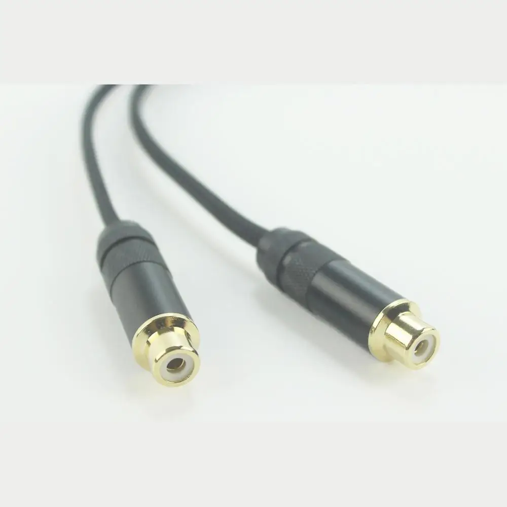2 x 3 5mm to RCA Female Cable Balanced Headphone Audio Adapter Cable 1FT 0 3M for PHA 3