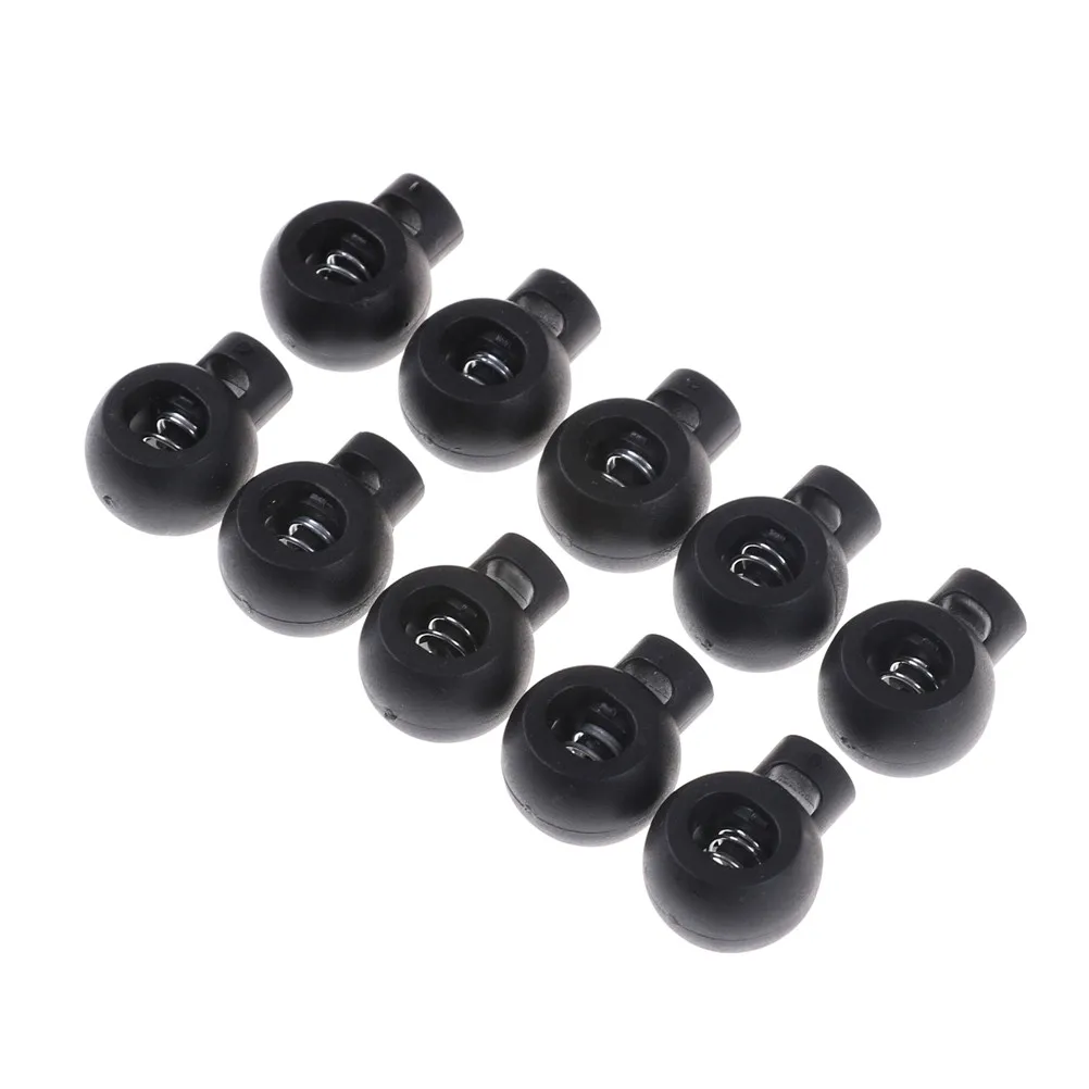 10pcs Plastic Shoe Shoes Accessories Running Supplies Lace Shoelace Buckle Rope Clamp Cord Lock Stopper