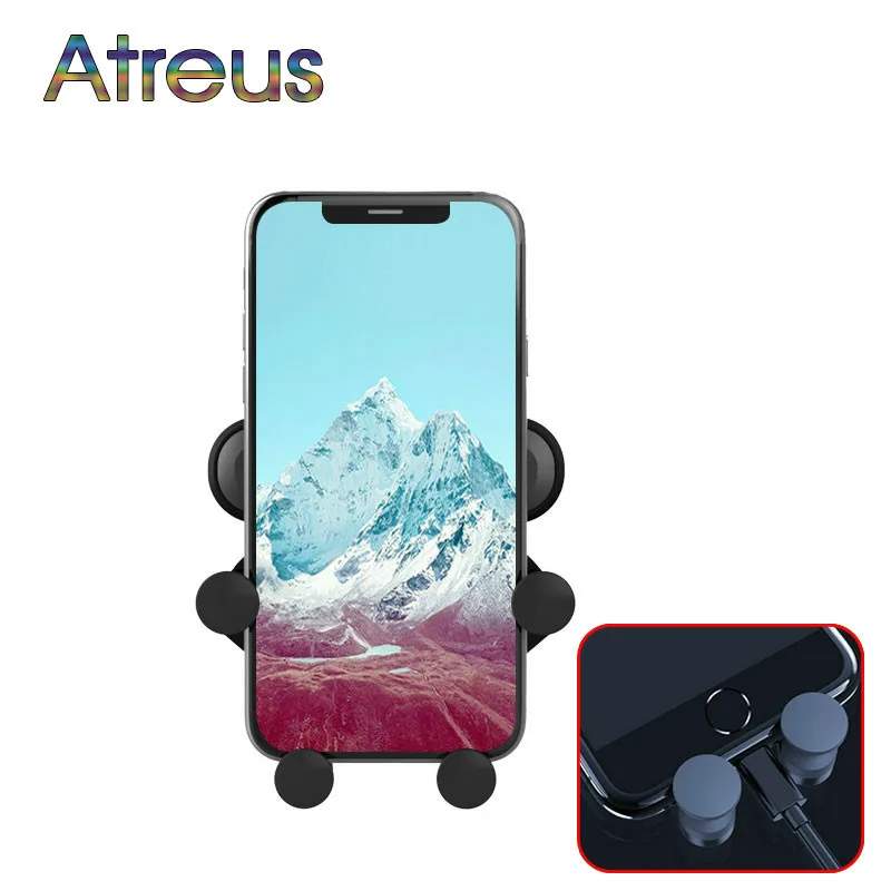 

Universal Car Air Vent Mount Gravity Car phone Holder for Ford Focus 2 3 VW Passat B6 B5 B7 T4 Skoda Rapid Fabia Octavia A5 A7