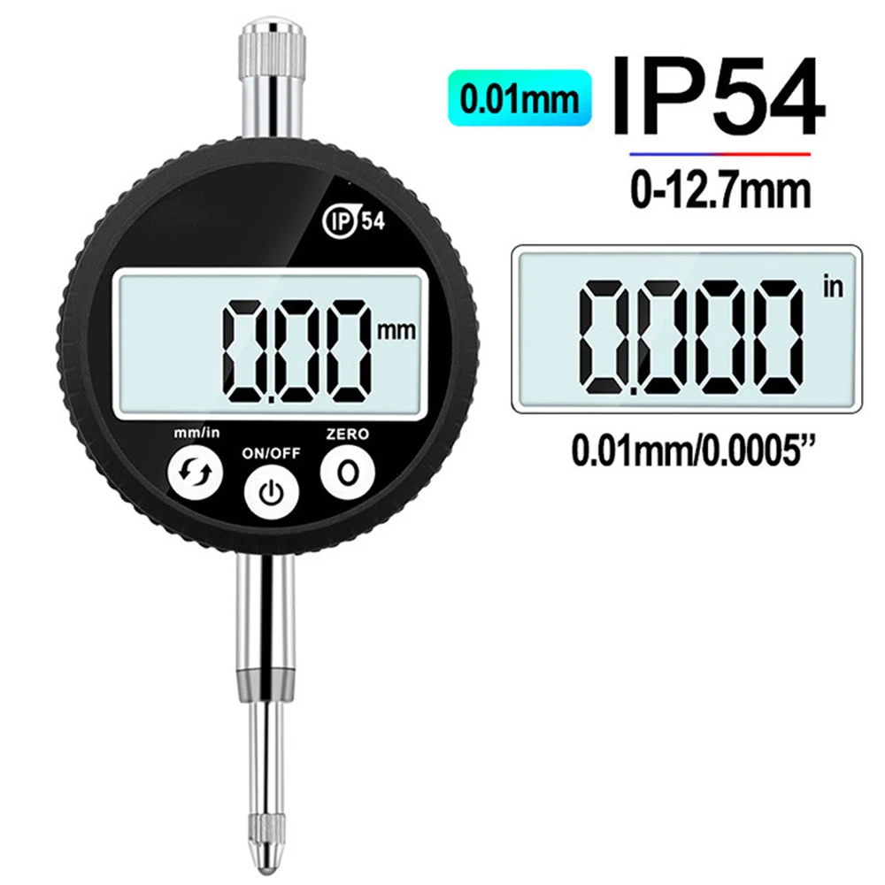 Jauge Numérique Électronique Clockwise - Précision 0,0001 Mm - Pouce/Métrique - 25,4 Mm