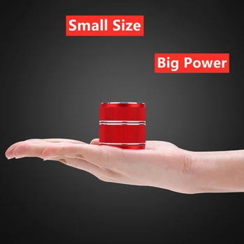 

Mini Speaker Wireless Connection Speaker Outdoor Portable Speaker Built-in 300MAH Lithium Battery Metal Body Full-range Speaker