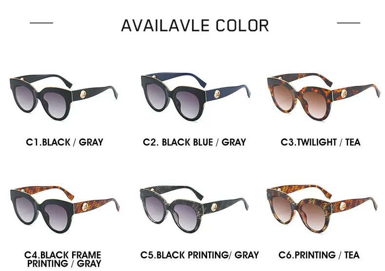 Темпераментные трендовые солнцезащитные очки в европейском и американском стиле ретро с буквенным принтом, модные солнцезащитные очки унисекс