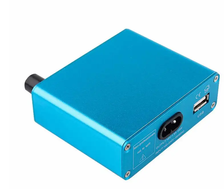 Blue European Manooby профессиональный ЖК-источник питания для станков для перманентного макияжа 4 - Цвет: Blue European