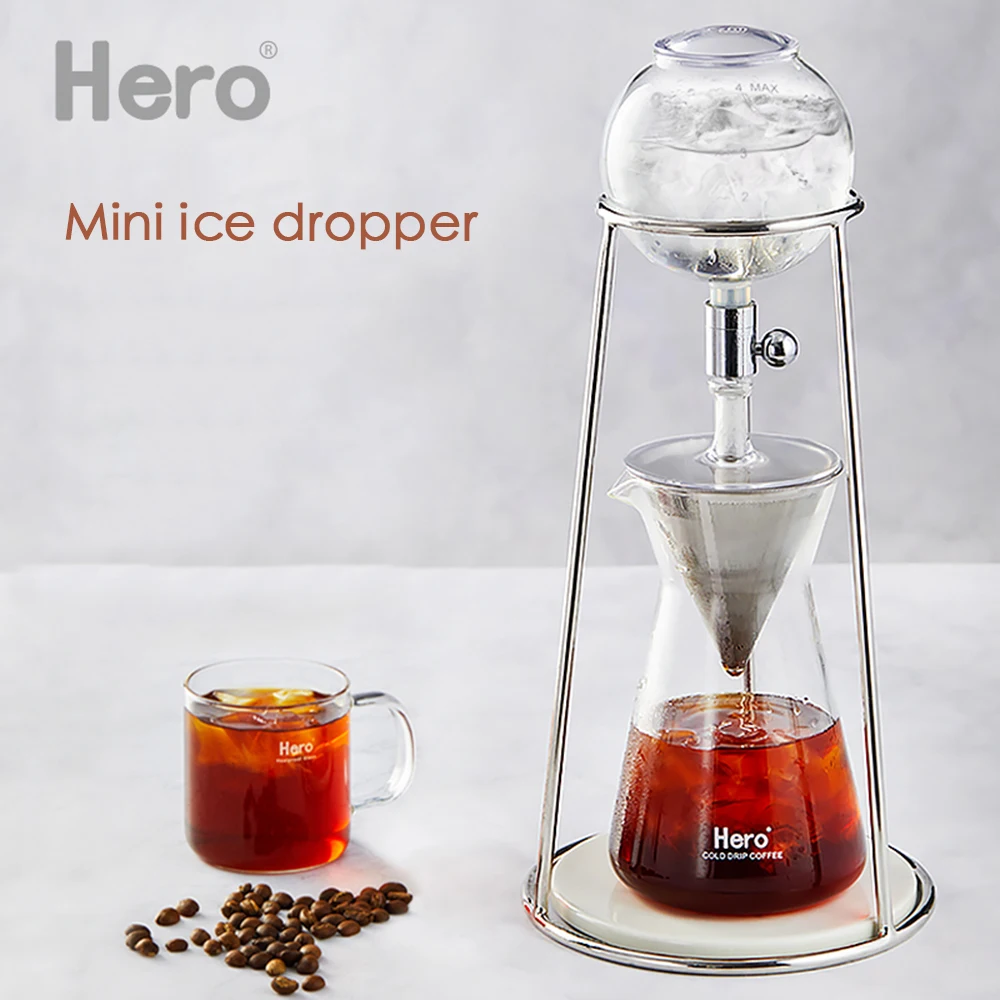 

Кофейник капельный, капельная, для воды и льда, многоразовый, с фильтром из нержавеющей стали