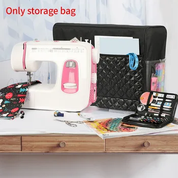 

Oxford Cloth Carrying With Pockets Storage Large Capacity Dustproof Waterproof Foldable Sewing Machine Cover Organizer Home