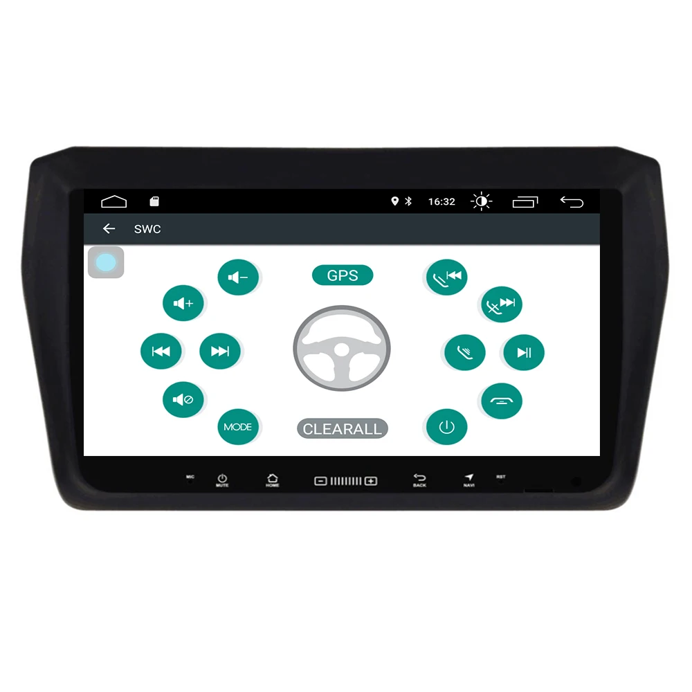 Perfect 9 "2.5D Car DVD Multimedia player For Suzuki SWIFT 2017-2019 Android 9.0 Radio Tape Recorder Navigation GPS 2