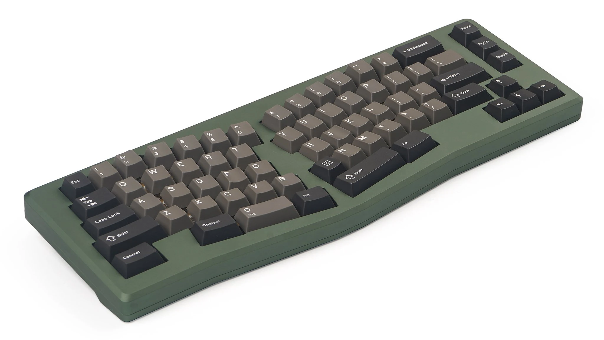 KBDfans MAJA Gray Alice配列 自作キーボード リストレスト