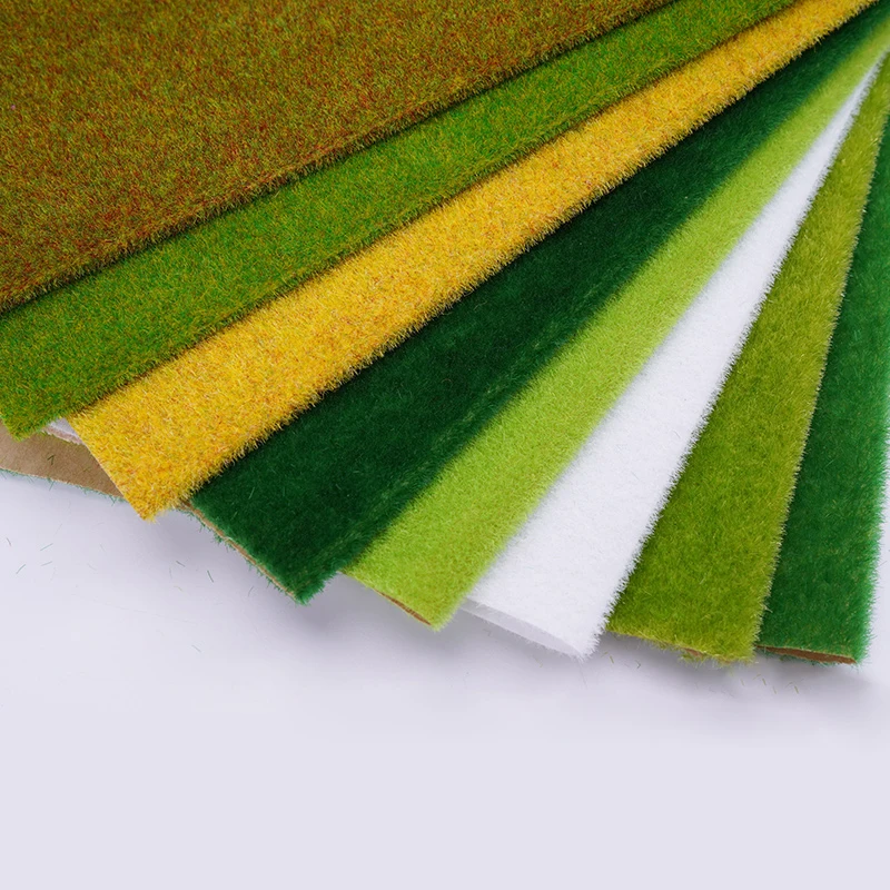Thin Artificial Lawns Landscape Grass Mat
