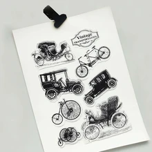 Aliexpress - Car Bicycle Silicone Clear Seal Stamp DIY Scrapbooking Embossing Photo Album Decorative Paper Card Craft