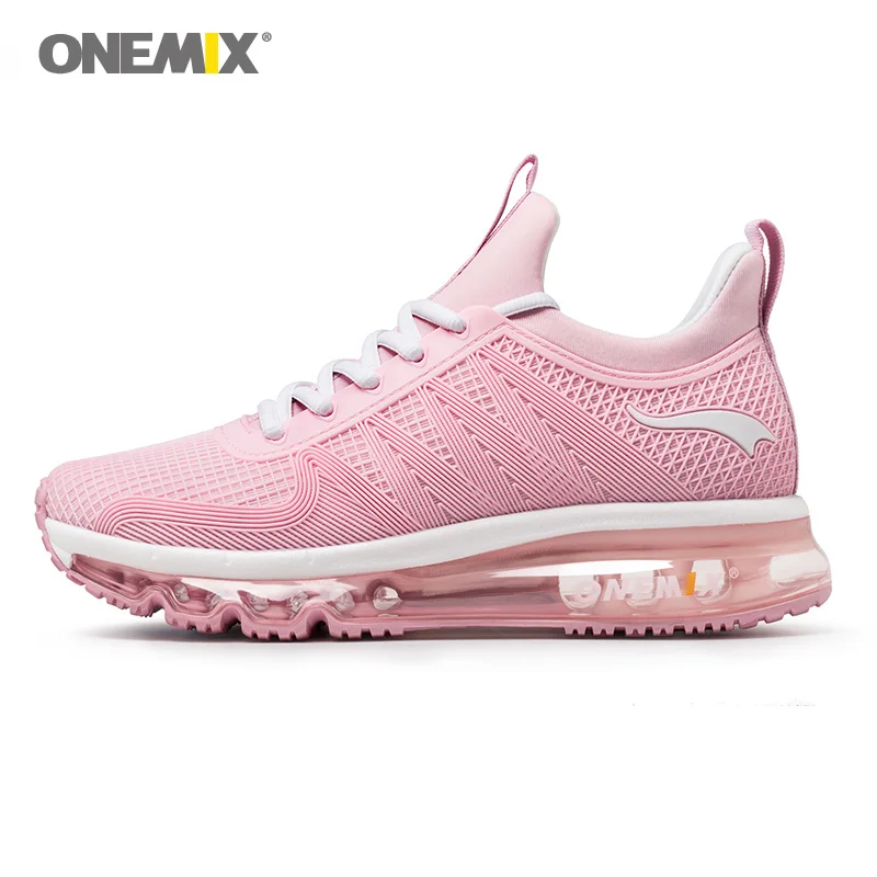 ONEMIX, женские кроссовки с воздушной подушкой, обувь для бега, женские уличные Повседневные кроссовки для бега, фитнеса, прогулок, обувь для девушек, тенниса