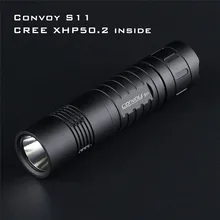 Comboio s11 xhp50.2 18w 2400lm 3a saída brilho led lanterna tática mini tocha edc 18650 para acampamento lanterna bolso