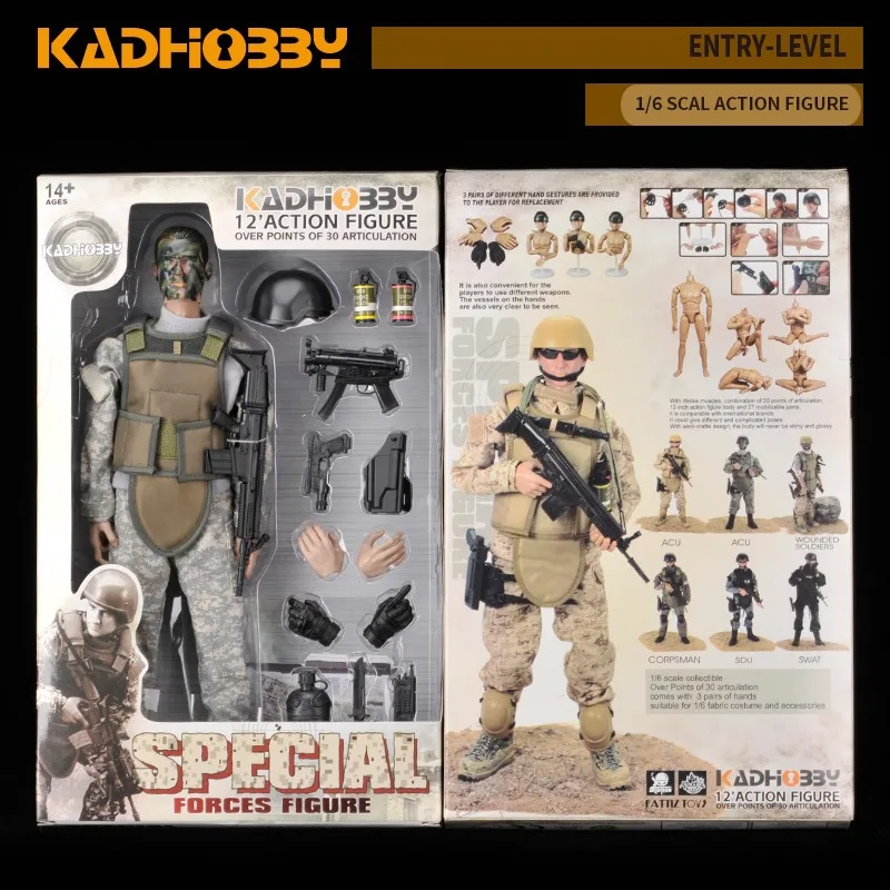子供のための12インチのswat兵士の置物,1/6スケールの特殊部隊モデル