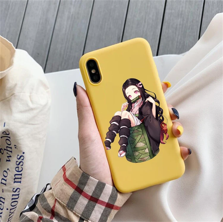 Kamado Nezuko Kimetsu no Yaiba Demon Slayer ТПУ, конфетный мягкий чехол для телефона huawei p30 pro p30 lite p20 pro p10 mate 20 p10 lite - Цвет: HHSR-24082
