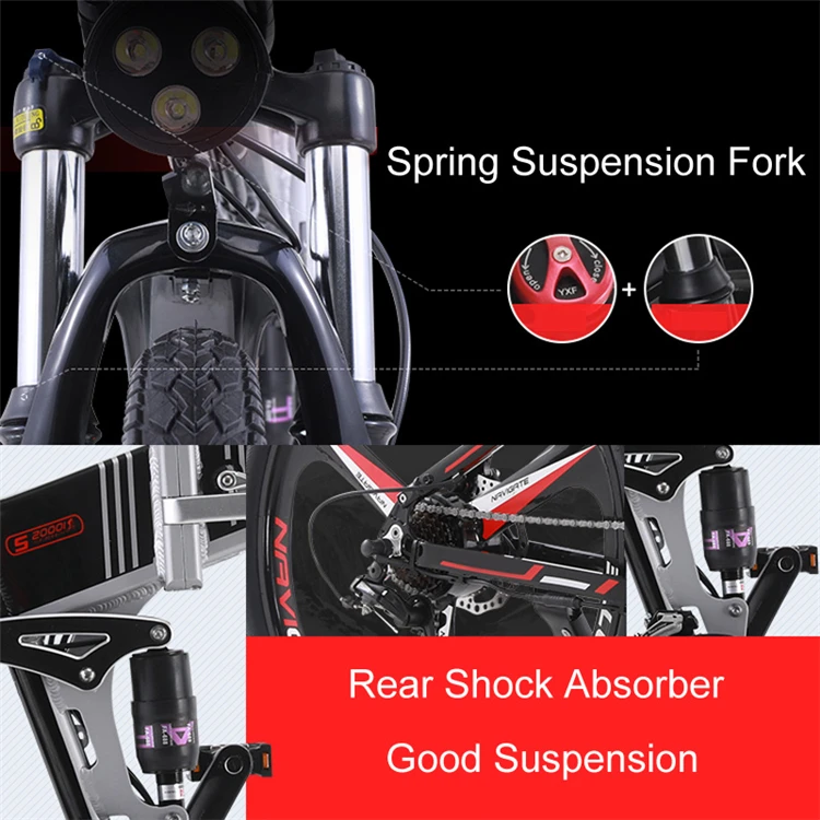 Cheap 21 Speed Folding Bicycle 48V 12.8A Li-on Battery 26 inch Electric Mountain Bike Dual Suspension,LCD Control 5 Pedal Assist M80 5 Cheap 21 Speed Folding Bicycle 48V 12.8A Li-on Battery 26 inch Electric Mountain Bike Dual Suspension,LCD Control 5 Pedal Assist M80 5