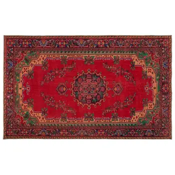 

Handmade Natural Vintage Turkish Area Rug 190x304 Cm-6'3''X9'12''