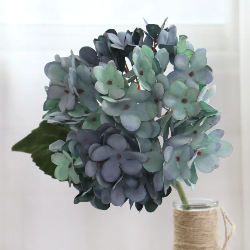 Elegant Retro Autumn Hydrangea Bouquet for Home and Event Decoration