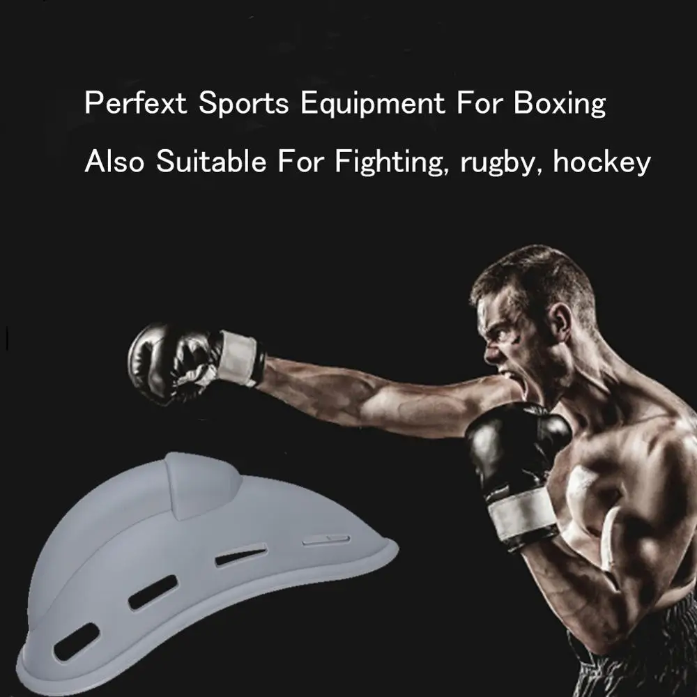 Groin Protector Football Sanda Crotch Protection Boys Men Sexy Sports Breathable Hollow Out Crotch Protector Guard Taekwondo Kick Boxing Protect