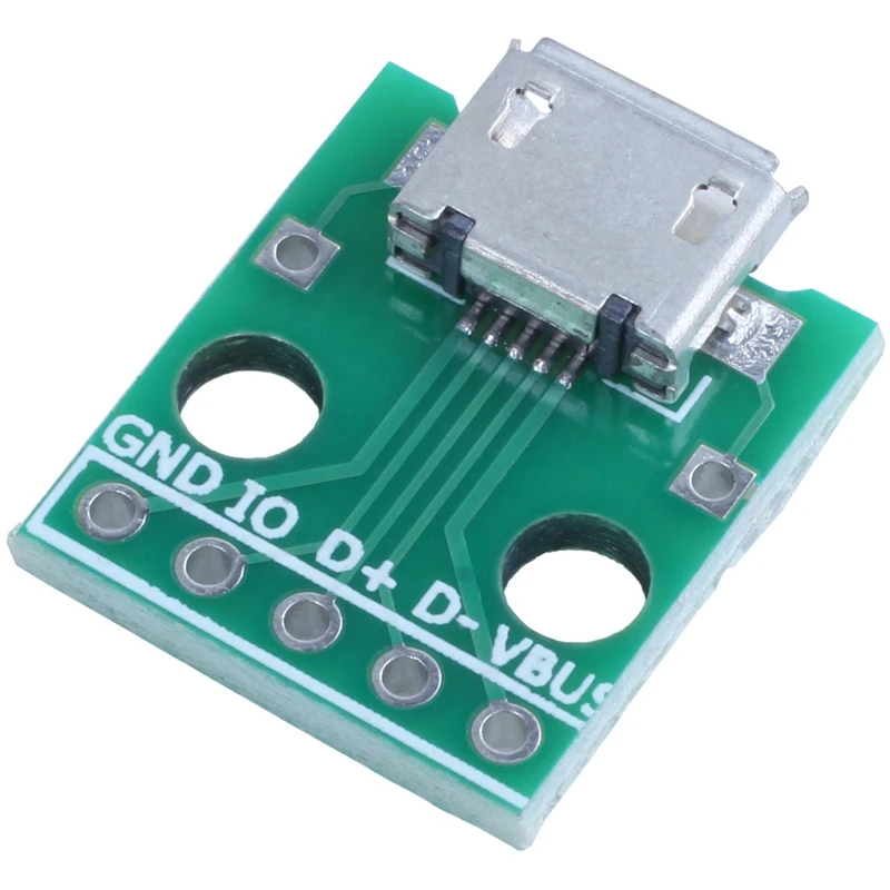 1pcs Micro-USB to Dip the femal B-type Micro-5p PTP Adapter Board 1.56*1.33*0.3cm | Обустройство дома
