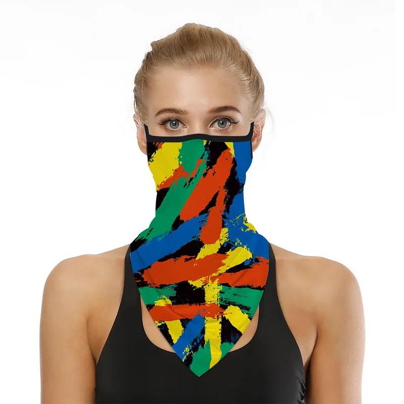 

Outdoor Face Cover Scarf Fashion Outdoor Mask Scarves Multi Functional Seamless Hairband Head Scarf Bandana Neck Cover