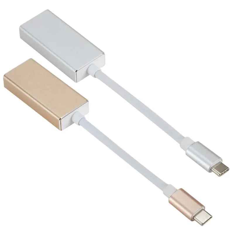 USB C-DisplayPort адаптер USB 3,1 type C-DP адаптер конвертер Поддержка 4K UHD 1080P для Macbook Pro // 634A