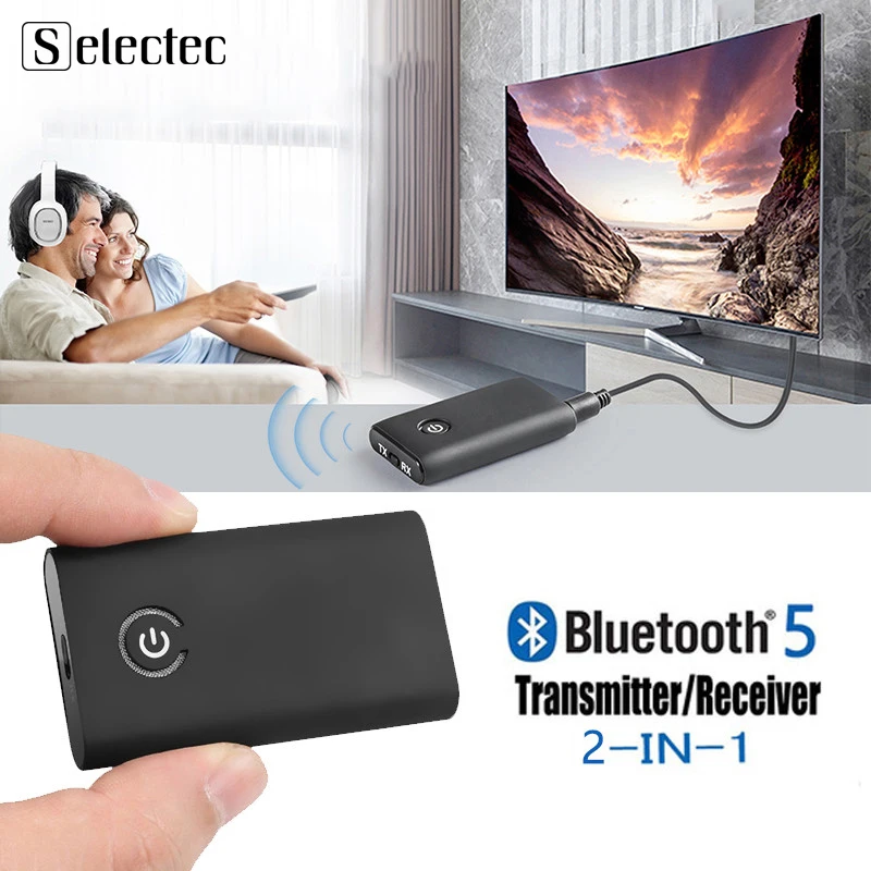 Bluetooth 5 0 Audio Receiver Transmitter APTX 3 5mm AUX 3 5 Jack RCA USB Wireless Adapter Dongle For TV PC Car Headphone Speaker