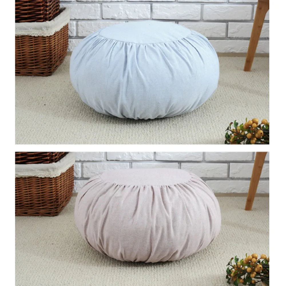 Мягкая круглая форма Подушка для сидения татами коврик для медитации на открытом воздухе подушка для йоги коврик для сидения гостиной спальни Мини-диван стул домашний декор
