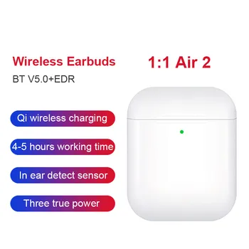 

Original Air 2 1:1 TWS Bluetooth Earphone Rename GPS Earbuds Wireless Charging Headset PK W1 i12 i500 i9000 Tws Pro for xiaom