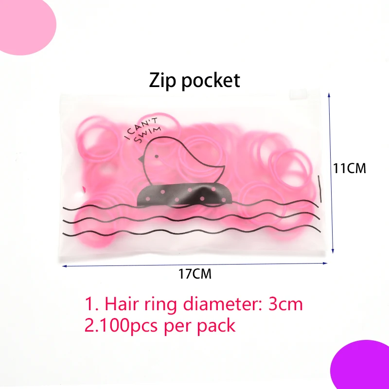100 шт./лот, нейлоновая резинка для волос 3 см, Детская эластичная резинка для волос, заколка для волос, Детские аксессуары для волос