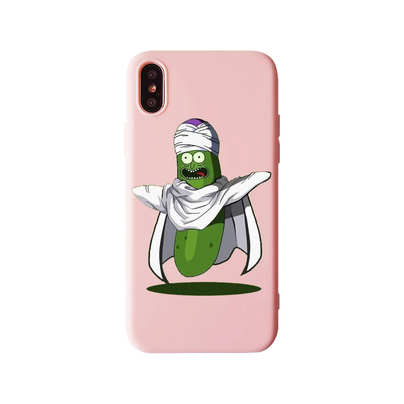 Рик и Морти телефона модная мягкая термополиуретановая крышка-чехол для iPhone 11 11Pto XS MAX XR 8, 8 Plus, 7, 7 Plus, 6, 6 S, Plus, 5S мягкого силикона с откидной крышкой - Цвет: TPU