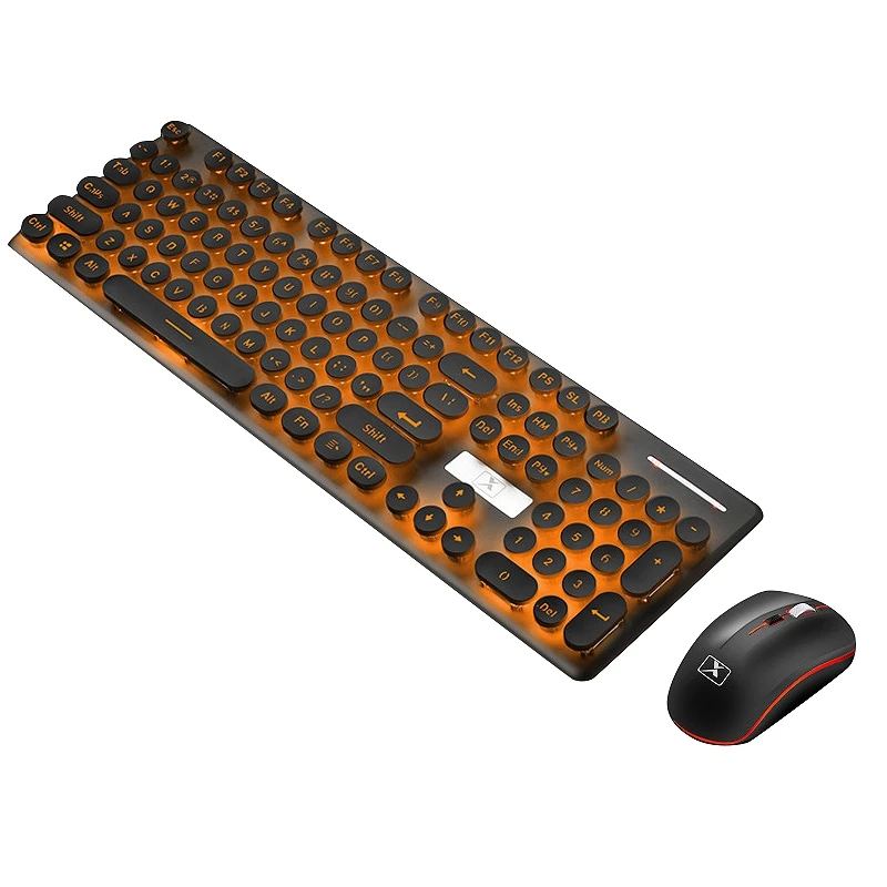 N528 Keyboard and Mouse Set Wireless Manipulator Game Light | Компьютеры и офис