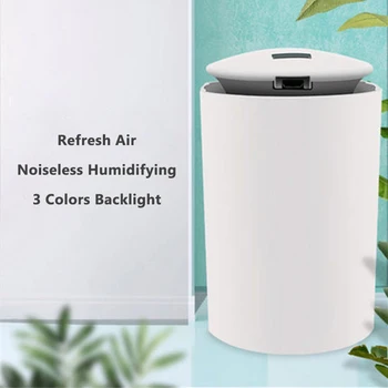

260mL Mist Humidifier Diffuser with LED Light Quiet Car Humidifier Fill Humidifier for Bedroom USB Powered Baby Humidifier