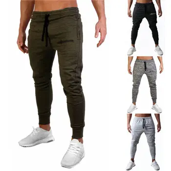 

New Spring Autumn Brand Gyms Men Joggers Sweatpants Male Joggers Trousers Sporting Clothing High Quality Bodybuilding Pants